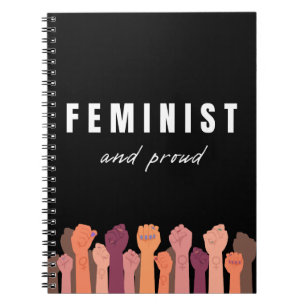 Feminist And Proud Notebook