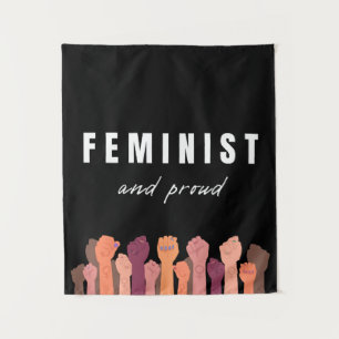 Feminist And Proud Tapestry