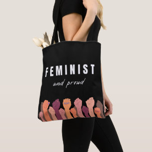 Feminist And Proud Tote Bag
