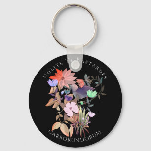 Feminist art Nolite Te Bastardes Carborundorum Key Ring