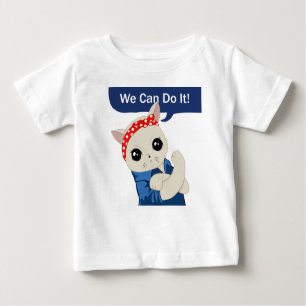 Feminist Cat Baby T-Shirt