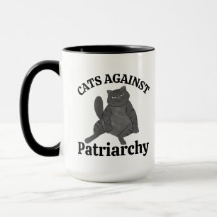 Feminist Cat Mum Whimsy Funny Mystical Whimsical Mug