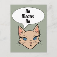 Feminist Cat | Political Cartoon Illustration