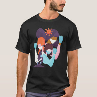 Feminist Doctors, Nurses and Scientists we can do T-Shirt