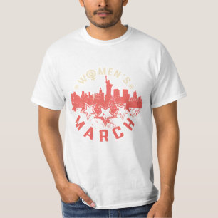Feminist Faces Masked: Women’s March Collection T-Shirt