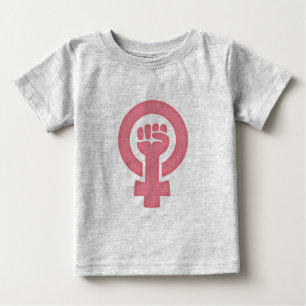Feminist Fist Baby T-Shirt