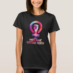 Feminist Fist Hispanic Heritage Month Latin Woman T-Shirt