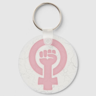 Feminist Fist Key Ring
