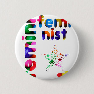 Feminist Jellybean 6 Cm Round Badge