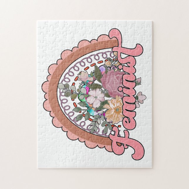 Feminist Jigsaw Puzzle (Vertical)