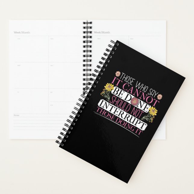 Feminist Leader Empowered Women Planner (Display)