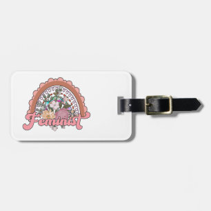 Feminist Luggage Tag