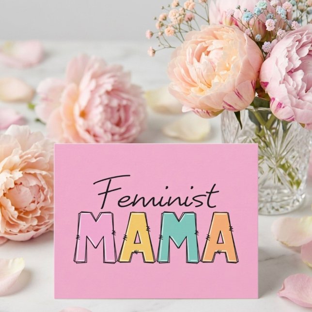 Feminist Mama Postcard (Creator Uploaded)