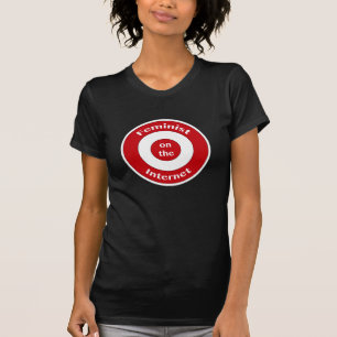 Feminist on the Internet (target) T-Shirt