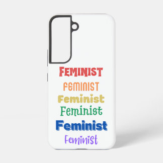 feminist pride  samsung galaxy case