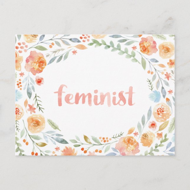 Feminist Print Postcard (Front)