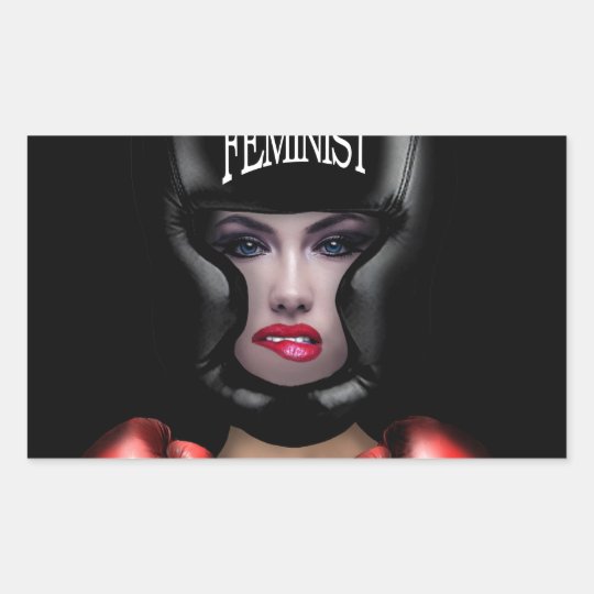 Feminist Rectangular Sticker