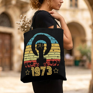 Feminist Roe V Wade Rights 1973 Tote Bag