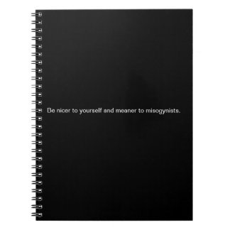 Feminist Spiral Photo Notebook