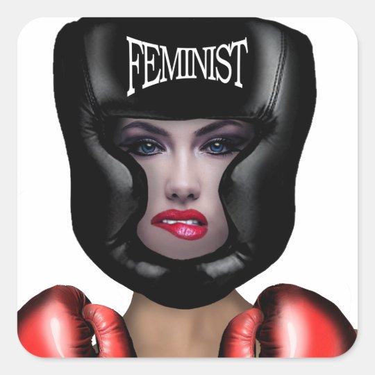 Feminist Square Sticker