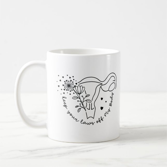 Feminist Statement Coffee Mug (Left)