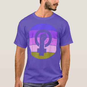 Feminist Symbol Female Equality Empowerment Femini T-Shirt