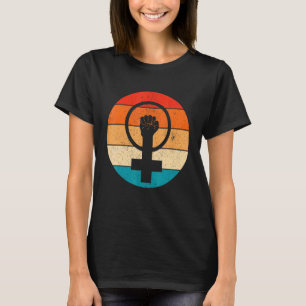 Feminist Symbol Female Equality Woman Up Feminism  T-Shirt