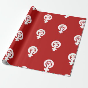 Feminist Symbol Wrapping Paper