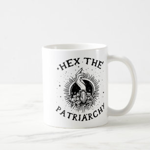 Feminist Wicca Witch Hex The Patriarchy Witch-craf Coffee Mug