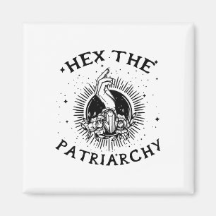 Feminist Wicca Witch Hex The Patriarchy Witch-craf Magnet