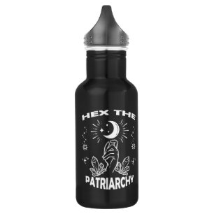 Feminist Witch, Hex The Patriarchy 532 Ml Water Bottle