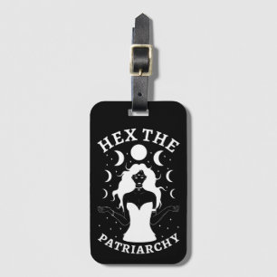 Feminist Witch - Hex The Patriarchy II Luggage Tag
