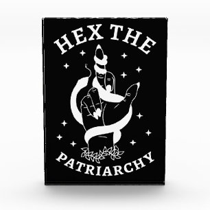 Feminist Witch - Hex The Patriarchy III Photo Block