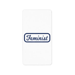 Feminist Woman Power Vintage T Shirt Tee Gift Label