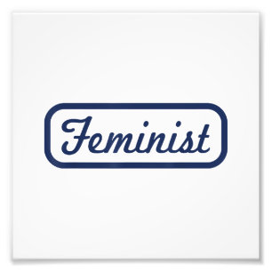 Feminist Woman Power Vintage T Shirt Tee Gift Photo Print