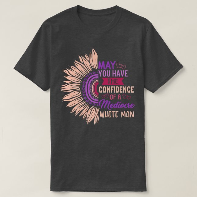 Feminist Women Empowerment Confidence Feminism Gir T-Shirt (Design Front)