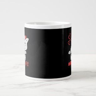 Feminist Women It's A Beautiful Day To Smash The P Large Coffee Mug