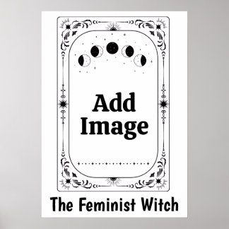 Feminist Zodiac Tarot Political Humour Witchy Magi Poster