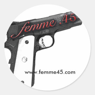 Femme.45 Logo Sticker