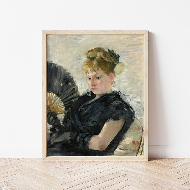 Femme À L’éventail | Berthe Morisot Poster (Creator Uploaded)