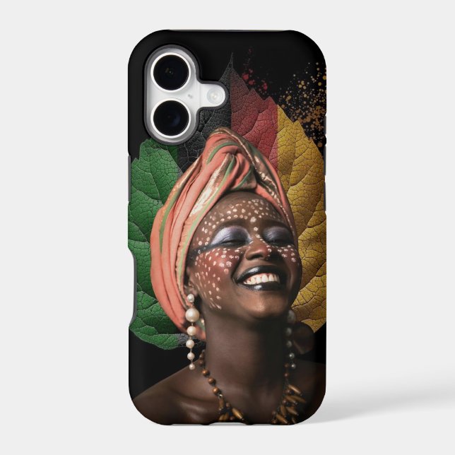 Femme africaine artistique (Back)