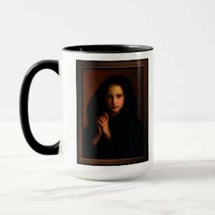 Femme Dans Un Manteau by Adolphe Piot Mug