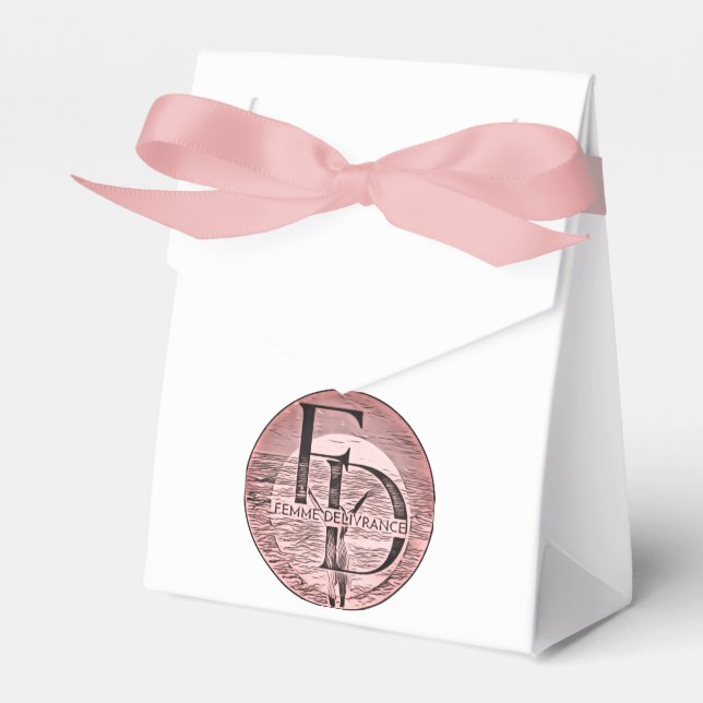 Femme Delivrance Favour Box (Front Side)