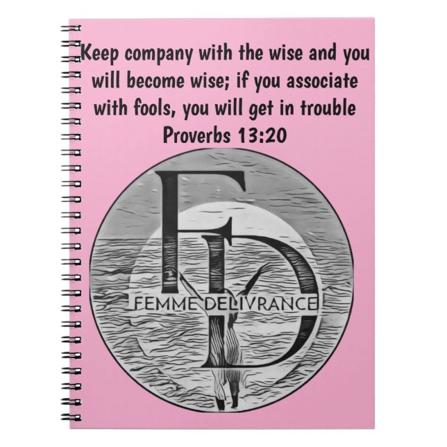 Femme Delivrance Notebook (Front)