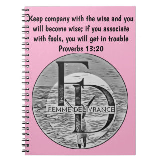 Femme Delivrance Notebook