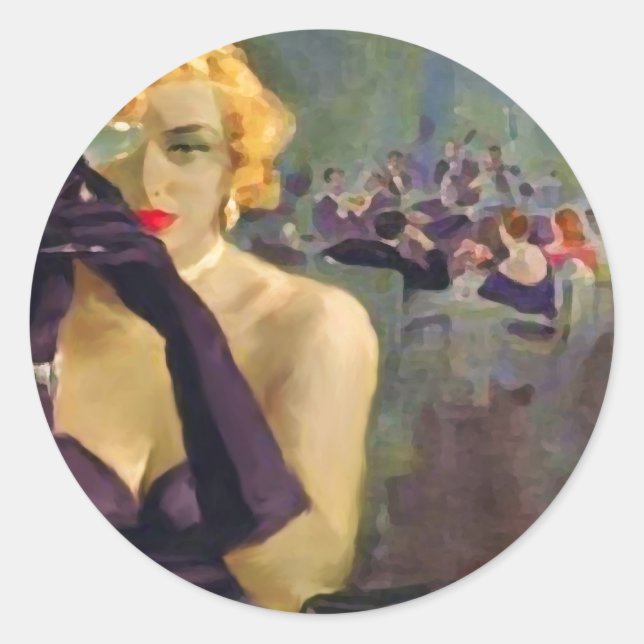 Femme Fatal - Stickers (Front)