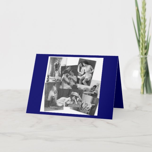 Femme Fatale Birthday Card (Front)