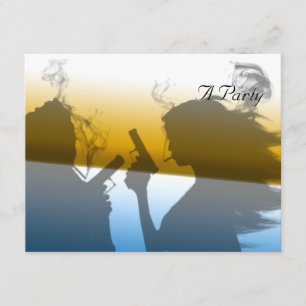Femme Fatale - Double Trouble Invitations