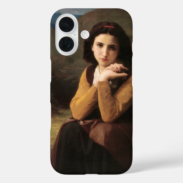 Femme Mignonne of Young Woman by Bouguereau  Case-Mate iPhone Case (Back)