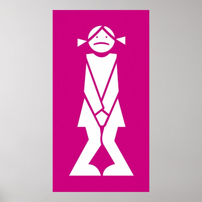 Femme pour toilettes poster (Front)